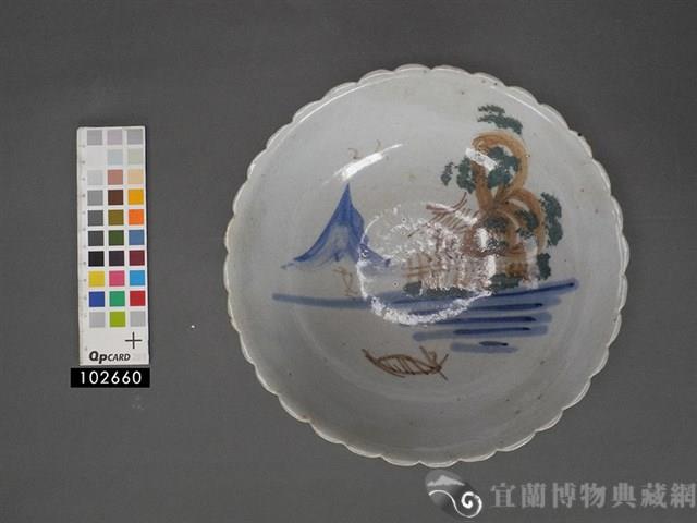 彩繪山水碗藏品圖，第3張
