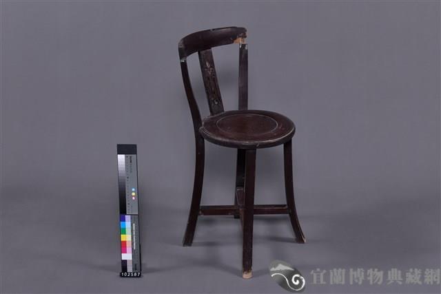 靠背圓椅藏品圖，第1張