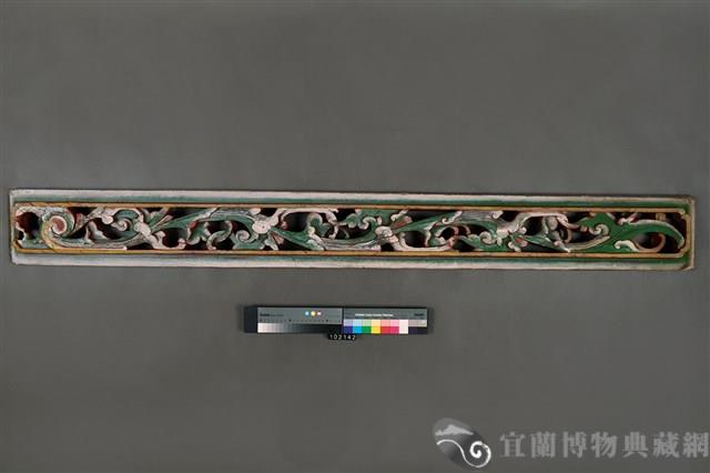 木板雕-唐草藏品圖，第1張