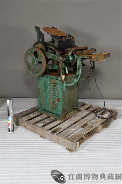 半自動鉛字排版印刷機藏品圖，第1張