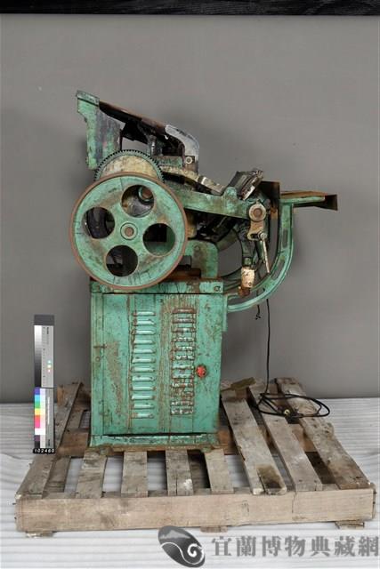 半自動鉛字排版印刷機藏品圖，第4張