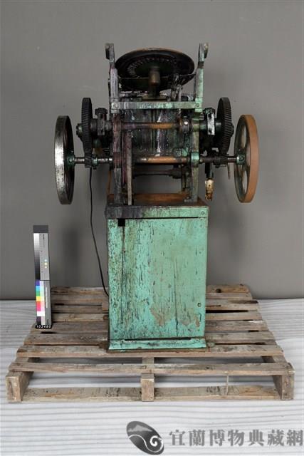 半自動鉛字排版印刷機藏品圖，第2張