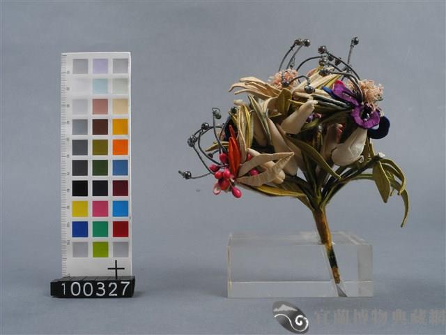 彩繡花髮簪藏品圖，第6張