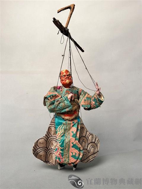 傀儡戲偶(淨)藏品圖，第1張