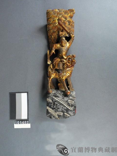 木雕吊飾藏品圖，第1張