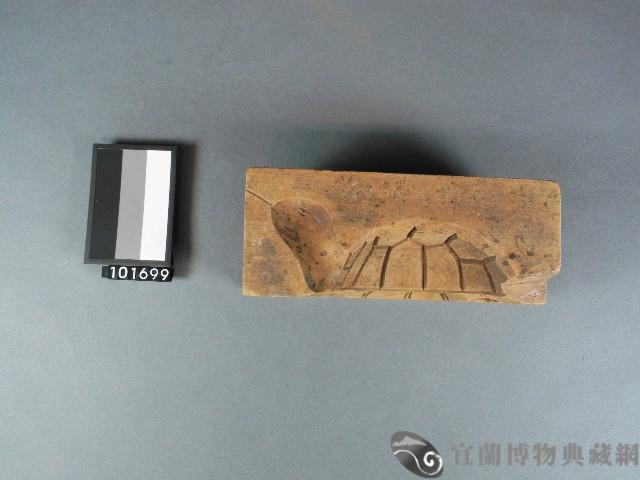 木製糖龜五片合印模藏品圖，第1張