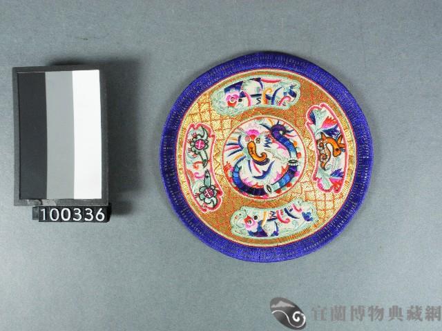 枕部繡頭藏品圖，第1張