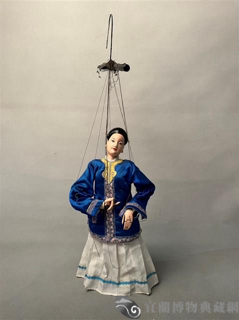 傀儡戲偶(旦)藏品圖，第1張