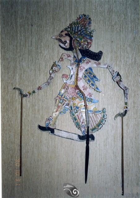 印尼皮影戲偶藏品圖，第1張