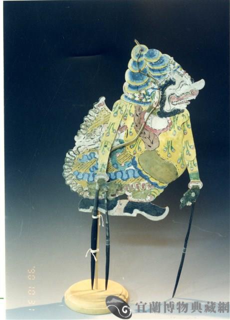 印尼皮影戲偶藏品圖，第1張