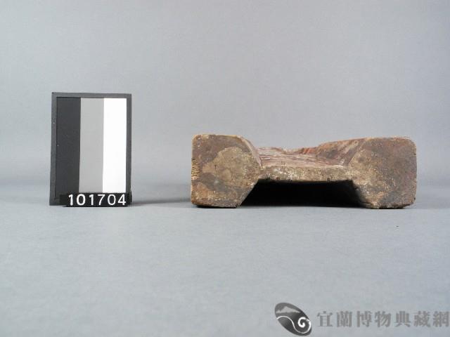 木製糖魚糖塔三片合印模藏品圖，第2張