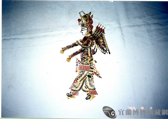 皮影戲偶藏品圖，第1張