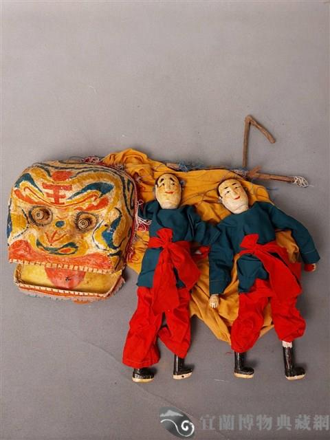 傀儡戲偶(舞獅)藏品圖，第1張