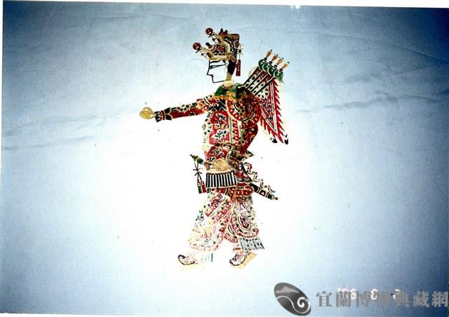 皮影戲偶藏品圖，第1張