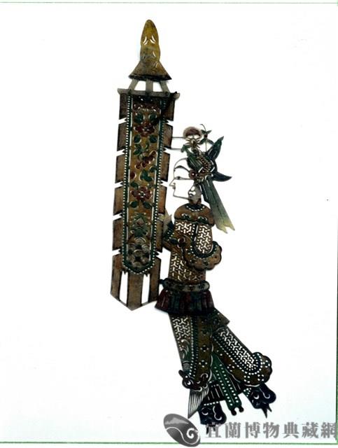 皮影戲偶藏品圖，第1張