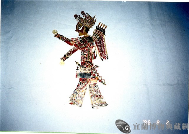 皮影戲偶藏品圖，第1張