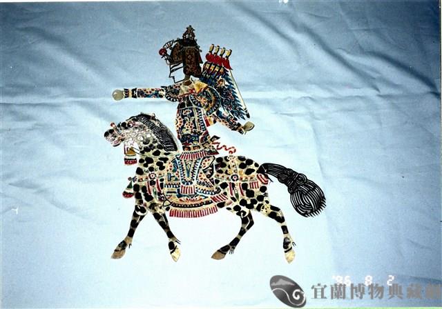 皮影戲偶藏品圖，第1張