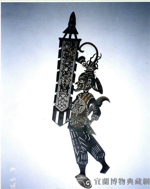 皮影戲偶藏品圖，第1張