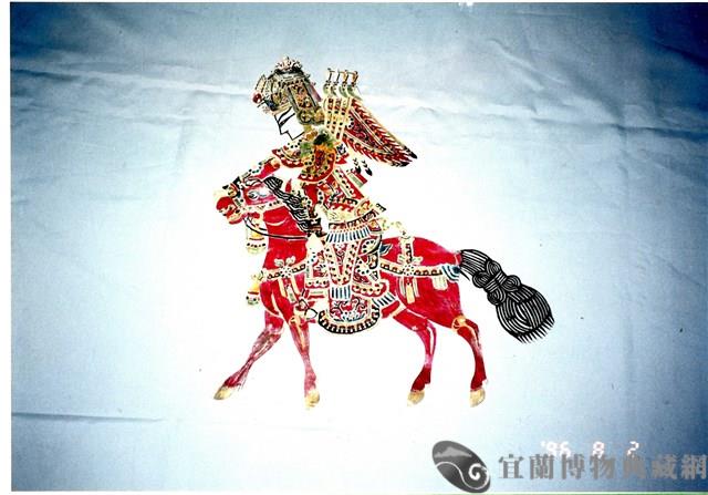 皮影戲偶藏品圖，第1張