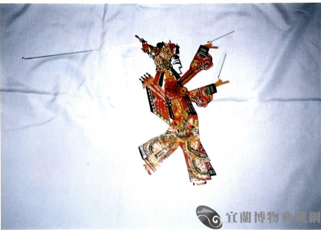皮影戲偶藏品圖，第1張
