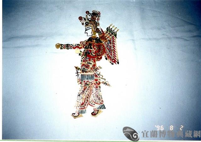 皮影戲偶藏品圖，第1張