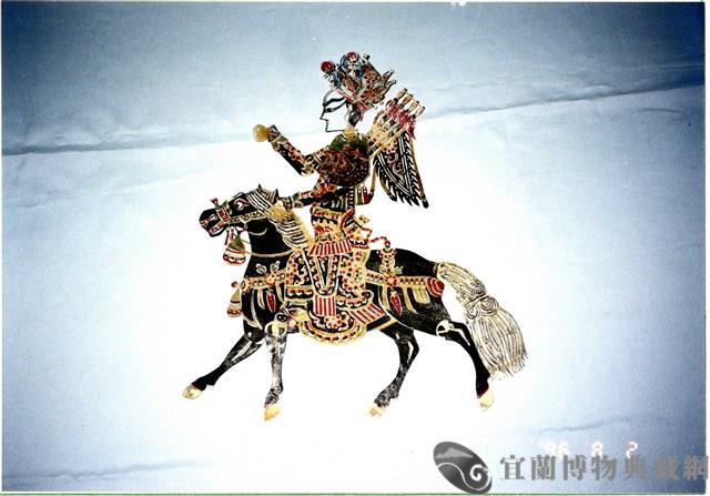 皮影戲偶藏品圖，第1張