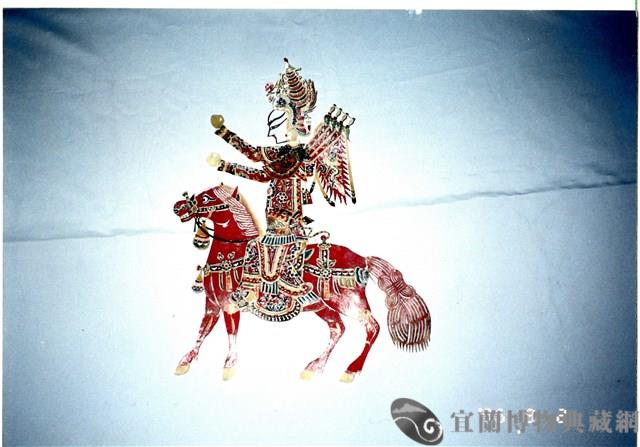 皮影戲偶藏品圖，第1張