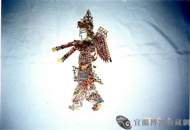 皮影戲偶藏品圖，第1張