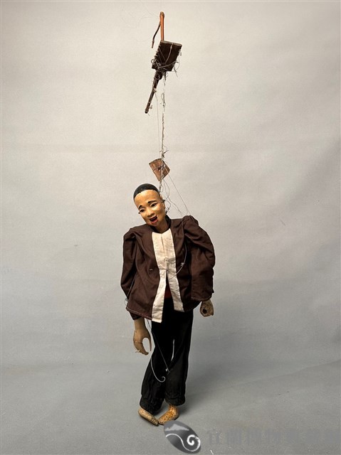 傀儡戲偶(丑)藏品圖，第1張