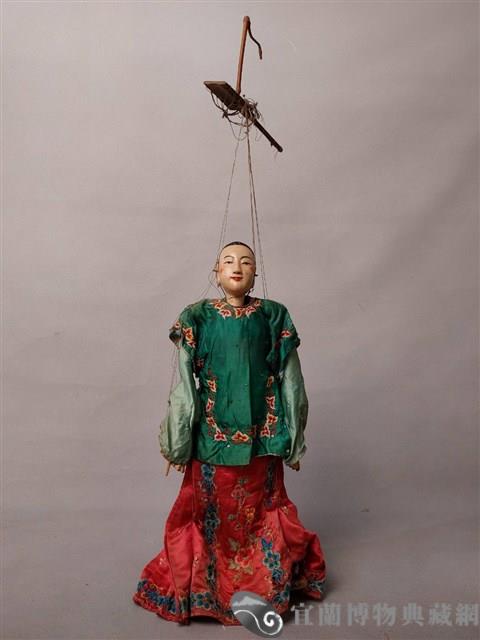 傀儡戲偶(旦)藏品圖，第1張