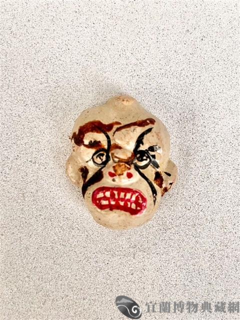 布袋戲臉譜藏品圖，第1張