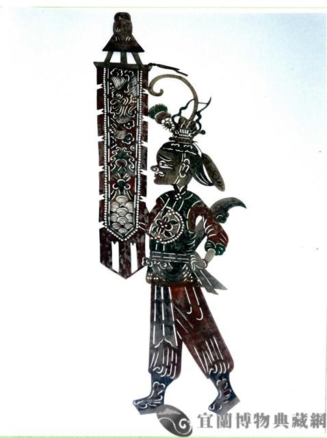 皮影戲偶藏品圖，第1張