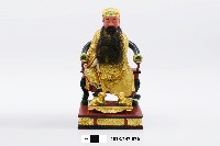 拜殿神像二十四尊－文昌帝君藏品圖，第1張