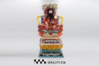 紙糊神像—靈寶天尊藏品圖，第1張