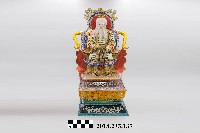 紙糊神像—道德天尊藏品圖，第1張