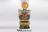 紙糊神像—玉皇天尊藏品圖，第1張