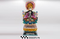 紙糊神像—紫微天尊藏品圖，第1張