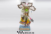 紙糊神像—黃虎將藏品圖，第1張