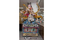 紙糊神像—土地(福德正神)藏品圖，第1張