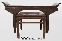祭祀用具－朱漆翹首供桌、八仙桌藏品圖，第1張