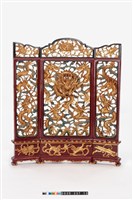 布袋戲道具-屏風藏品圖，第1張