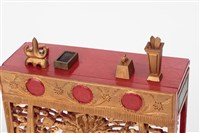 布袋戲道具-案桌、椅子藏品圖，第3張