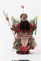 布袋戲偶-張飛藏品圖，第1張