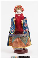 布袋戲偶-孫權藏品圖，第1張