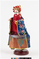 布袋戲偶-孫權藏品圖，第4張