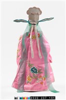 布袋戲偶-祝英台藏品圖，第3張