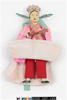 布袋戲偶-祝英台藏品圖，第5張