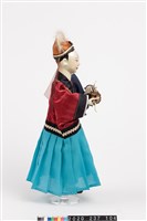 布袋戲偶-陳三藏品圖，第2張