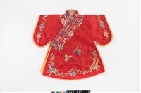 服飾-線袞(紅)藏品圖，第1張