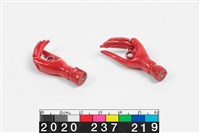 尪仔手-文手(紅)藏品圖，第2張